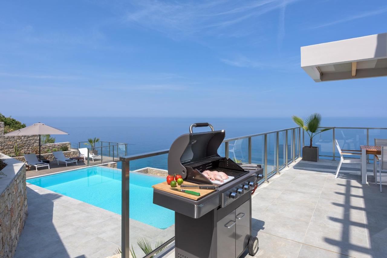 Kathisma Bay Villas - Luxury Villas - Villa Helios Kalamítsi Екстериор снимка