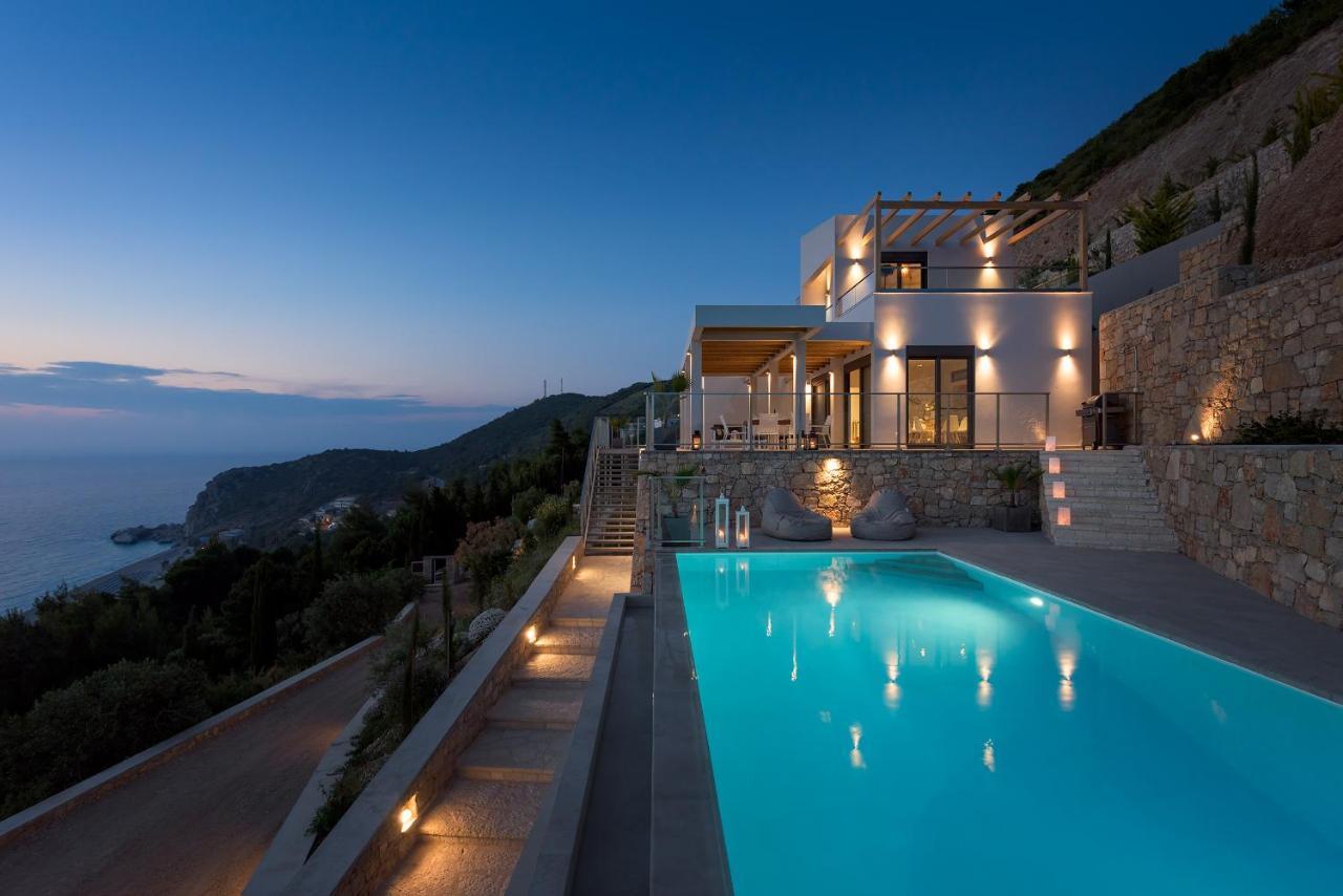 Kathisma Bay Villas - Luxury Villas - Villa Helios Kalamítsi Екстериор снимка